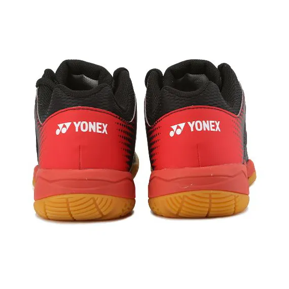 YONEX Power Cushion Low Top Badminton Shoes Unisex Black Red-3