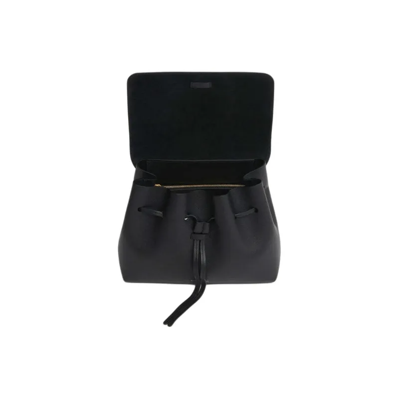 MANSUR GAVRIEL Logo Stamp Foldover Shoulder Bag-2