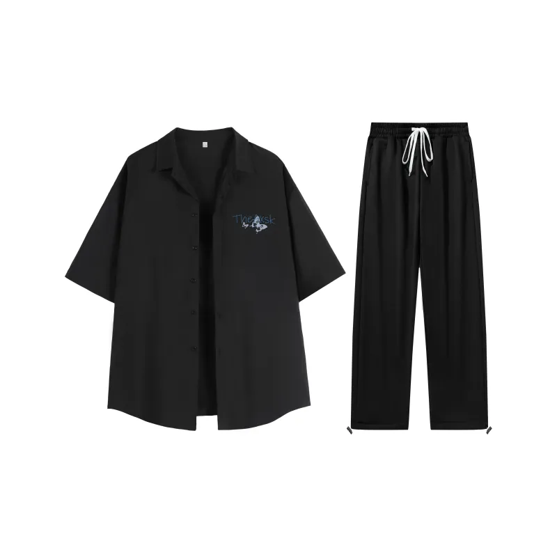 A.X.S.K Shirt Matching Set Unisex-1