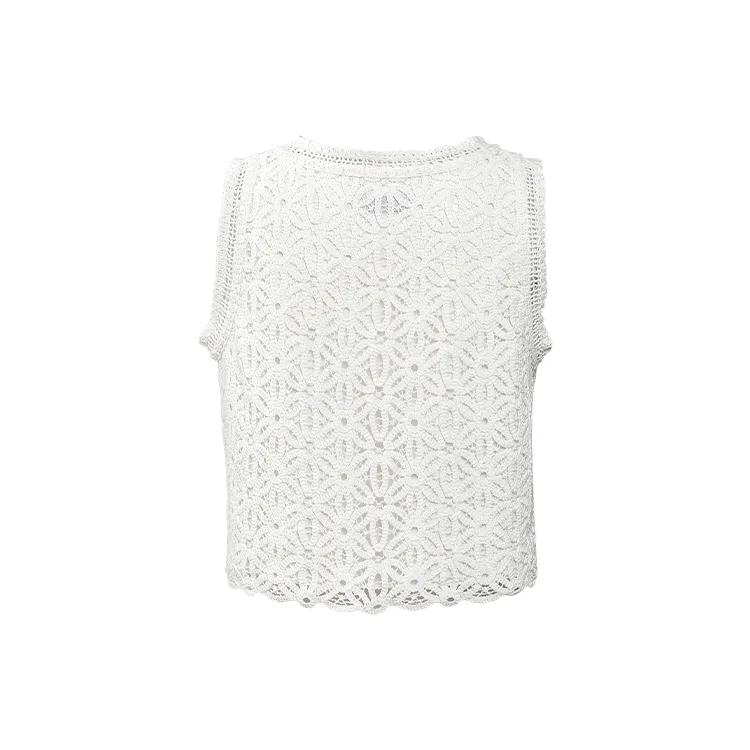 TAMMY TANGS Tank Top Women's White-1