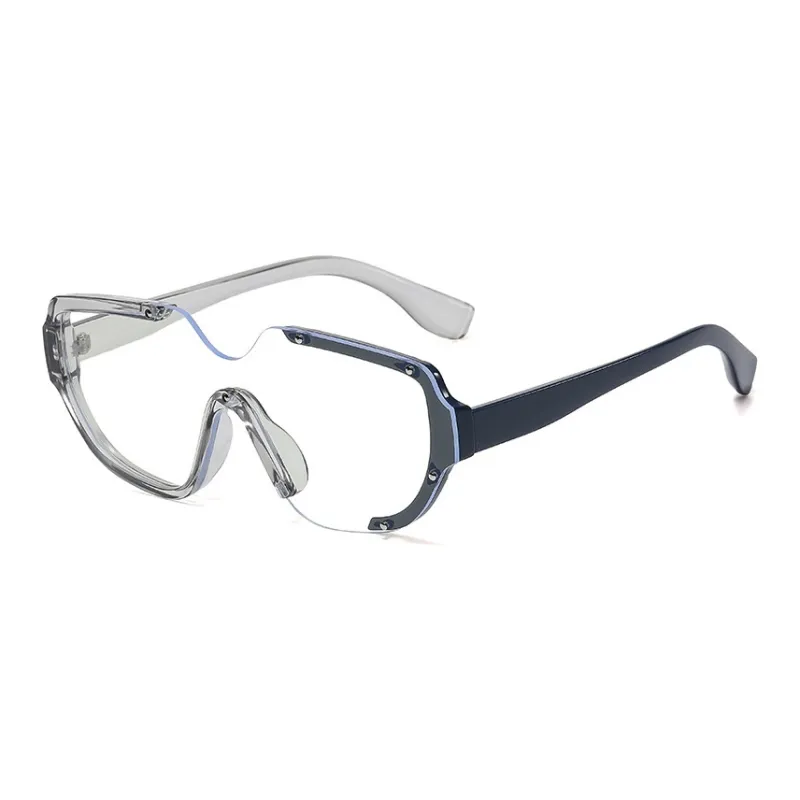 SOMAN Irregular Shape Sunglasses Unisex-5