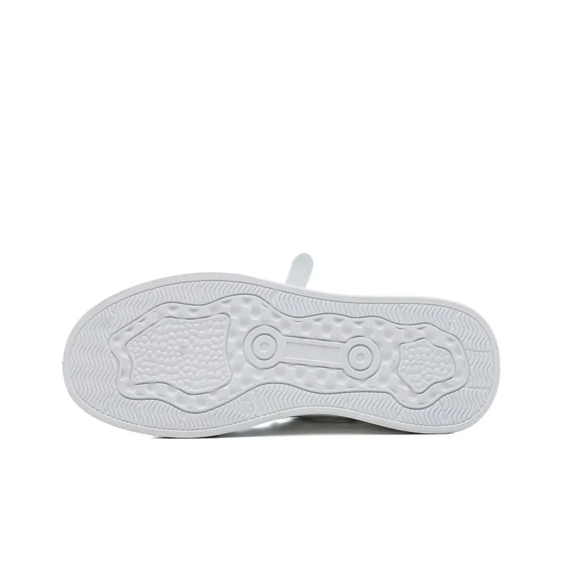 RENBEN Closed Toe Slippers Men's White Light Blue-4