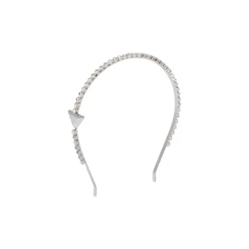 PRADA Headbands Women's Silver