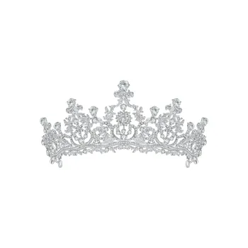 AGOVSKI Copper Alloy+Synthetic Cubic Zirconia Headbands Women's