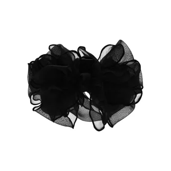 UNABERRY Silk Chiffon Hair Clips Women's