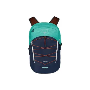 OSPREY Recycled Nylon Fabric Outdoor Mountaineering Bag Backpack, Backpack Men's Green & Blue