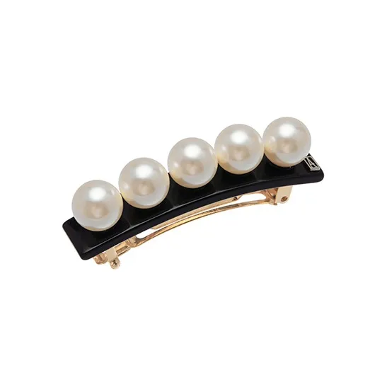 ALEXANDRE DE PARIS 6cm Jade Bead Hair Clip Top Clip Hair Accessories Women's-1