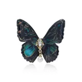 Black Green Butterfly