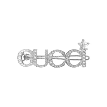 GUCCI Embellished Hair Slide