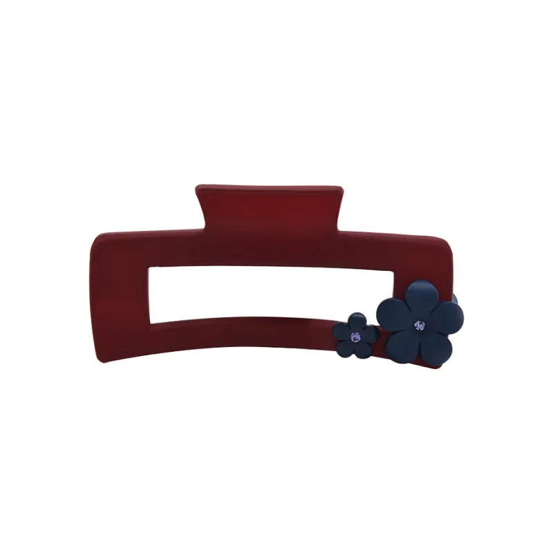 ROYALSASA Acrylic Hair Clips Women's-1
