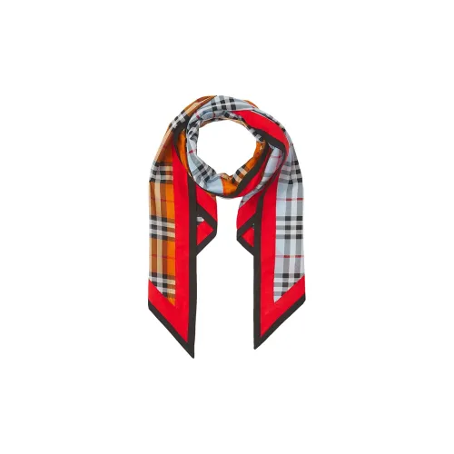 Burberry Contrast Vintage Check Cotton Bandana 