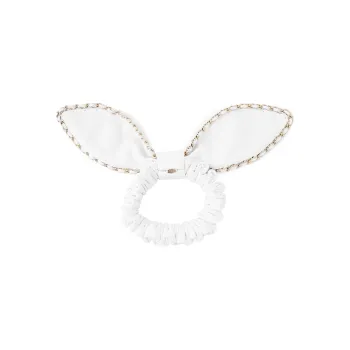 CHANEL Hair Ties Women's White