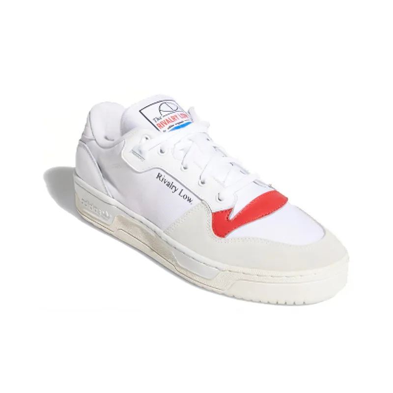 Adidas Rivalry Low 'White Glory Red'-1
