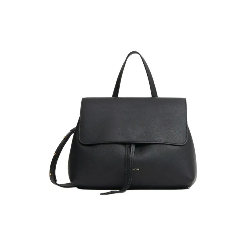 MANSUR GAVRIEL Logo Stamp Foldover Shoulder Bag-0