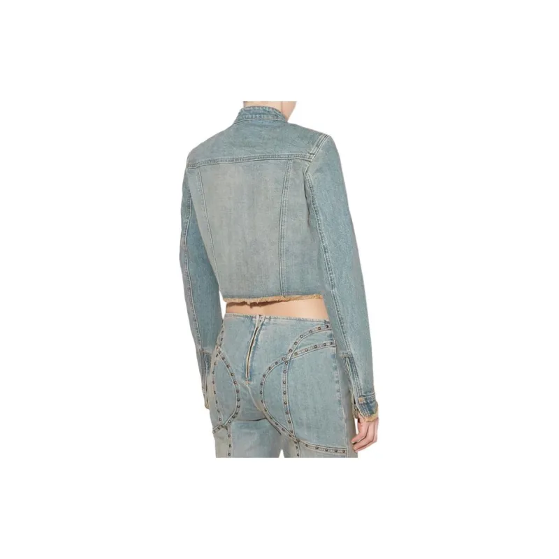 Misbhv SS24 Jackets Coats Women's Denim Blue-1