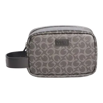 GUESS Artificial Leather Toiletry Bag Men's Black