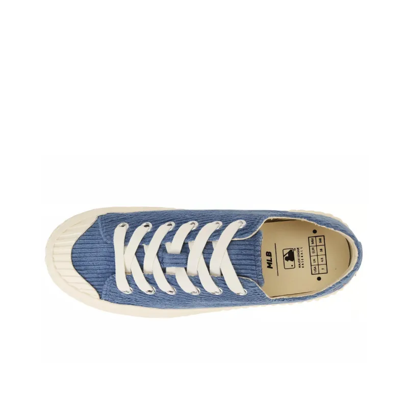 MLB Playball Slip Resistant, Abrasion Resistant, Lightweight Low Top Canvas Shoes Unisex Blue-2