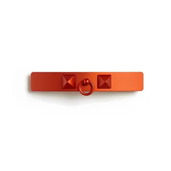 HERMES Hair Clip Women's Orange