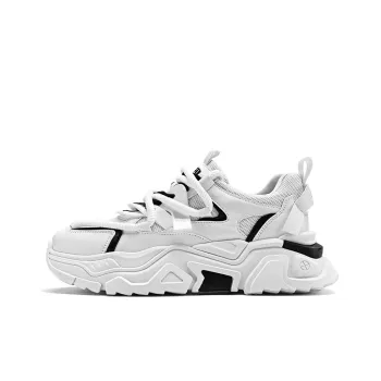 HACKBUTEER Cushioning Anti-Slip And Wear-Resistant Low-Top Chunky Sneakers Unisex