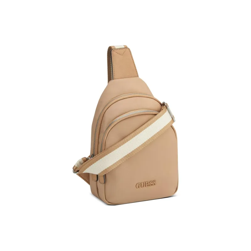 GUESS Nylon Crossbody Bag Shoulder Bag Women's Brown-1
