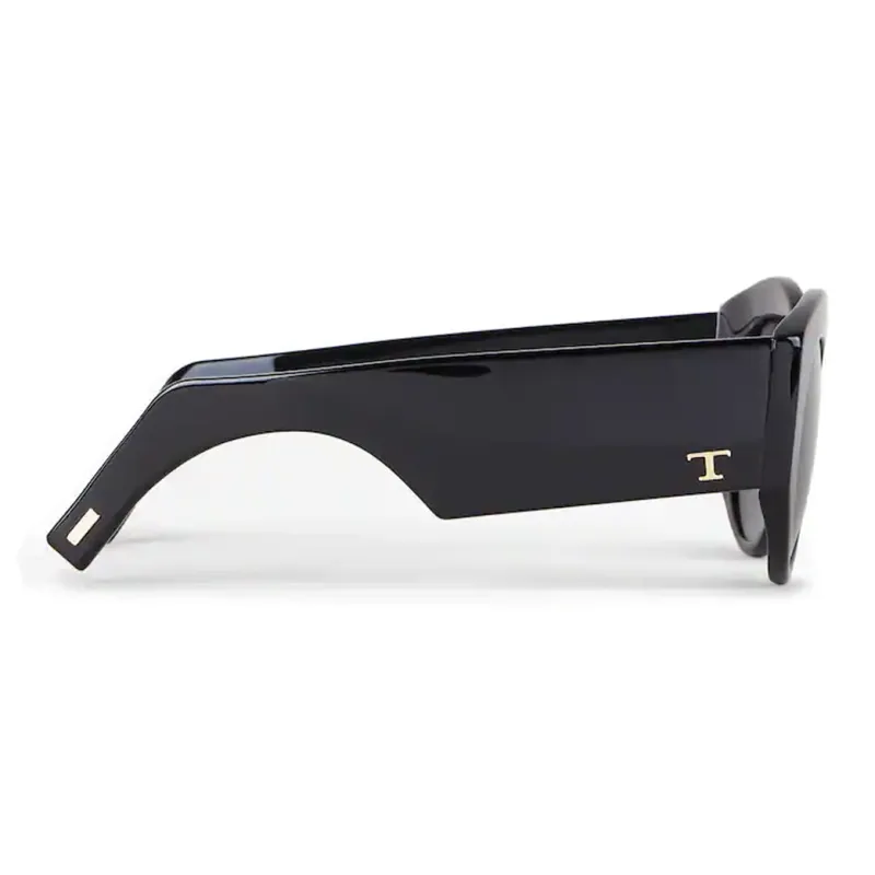 TOD'S Irregular Shape Sunglasses Women's Black-2