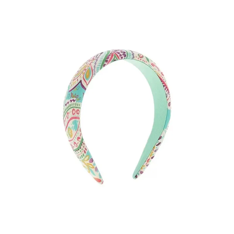 ETRO Fabric Lambskin Headbands Women's Multicolor-0