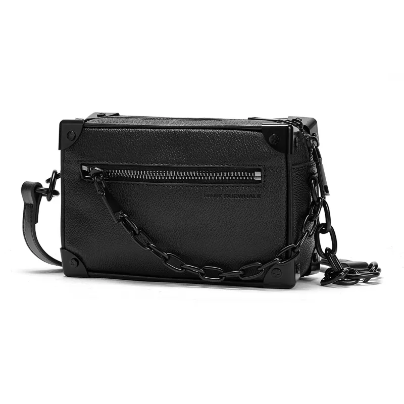 FAIRWHALE PVC Shoulder Bag Crossbody Bag Chain Bag Unisex-25