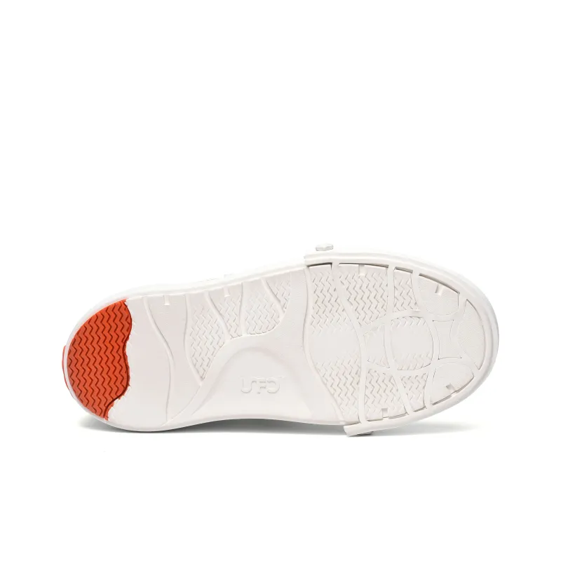 UNNAMED FORCES Skateboard Shoes Unisex Low Top White-4