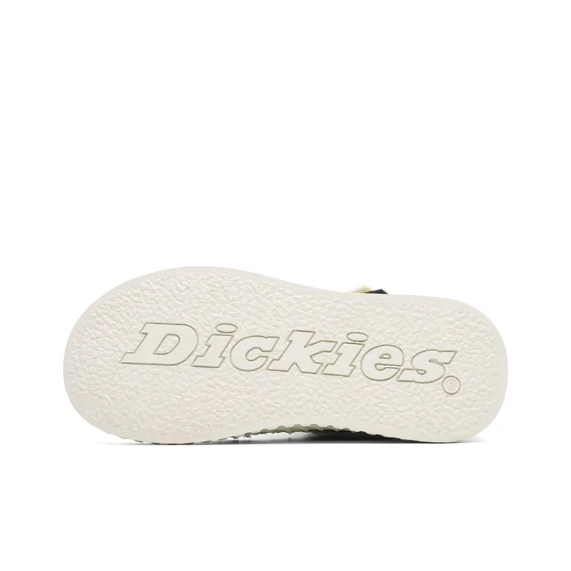 Dickies Low Top Canvas Shoes Women's Black White-4