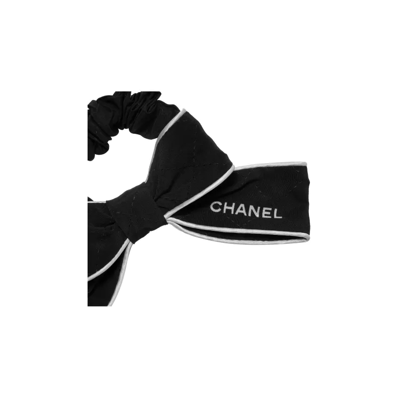 CHANEL Hair Ties Women's Black-2
