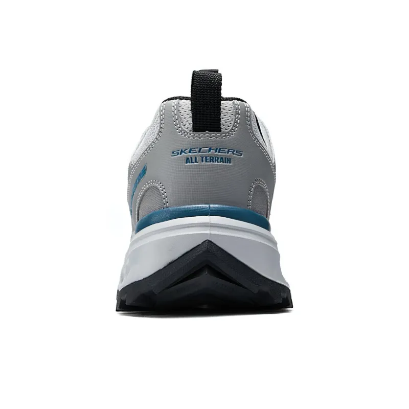 Skechers Cloud Sea Cushioned Slip-Resistant Low-Top Running Shoes Men's Gray-5