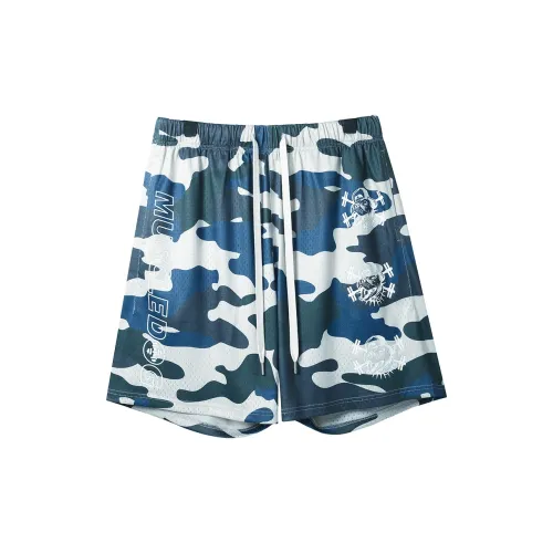 Muscle Dog Casual Shorts Men Camouflage