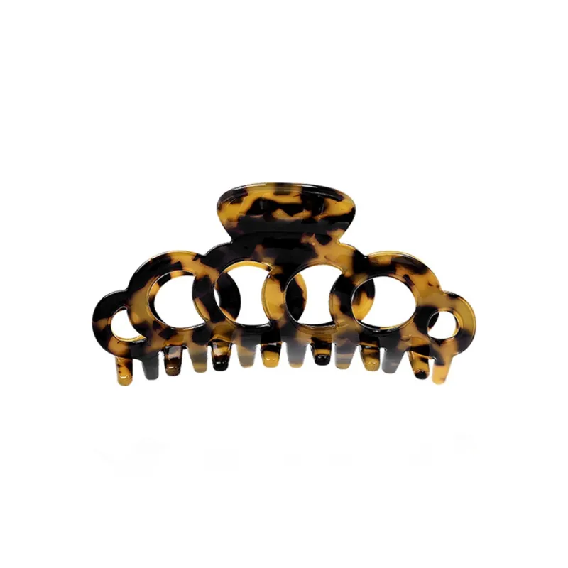 ROYALSASA Acetate Plate Hair Clips Women's-2