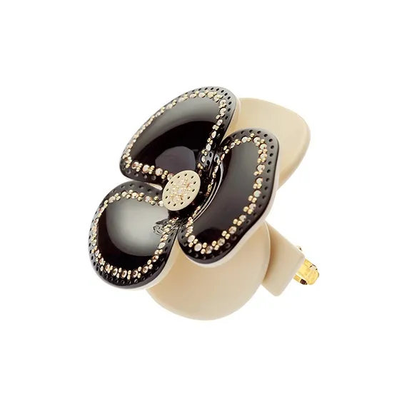 ALEXANDRE DE PARIS Trimming Camellia 6cm Hair Clip Hair Accessories Headwear Women's-1