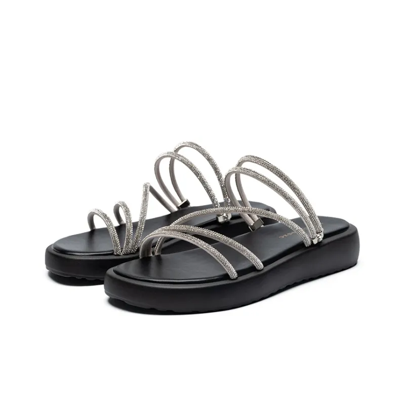 ZHR Slide Slippers Women's Silver/Champagne-2