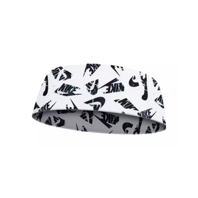 Nike Polyester, Elastane, Silicone Hair Bands Men's White-0