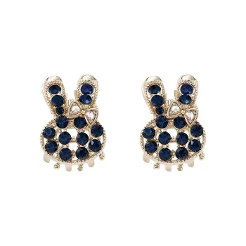 ROYALSASA Alloy, Faux Crystal Hair Clips Women's