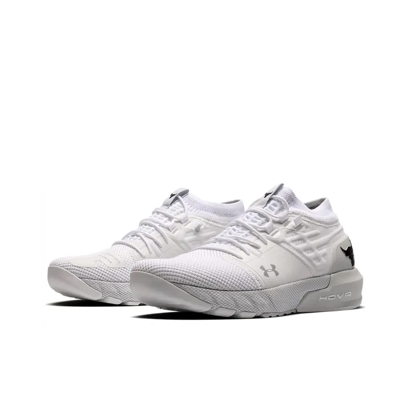 Under Armour Project Rock 2 White Black-2