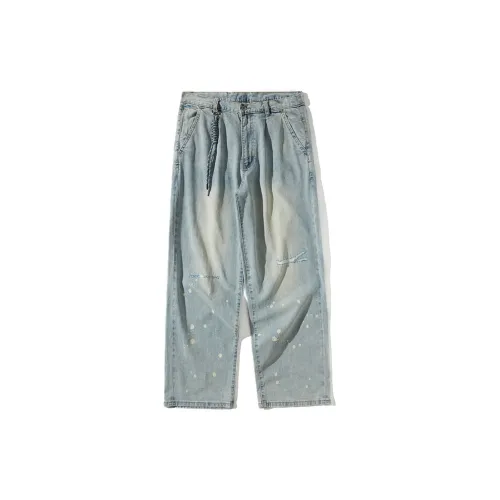 NOTHOMME Jeans Unisex Washed Blue