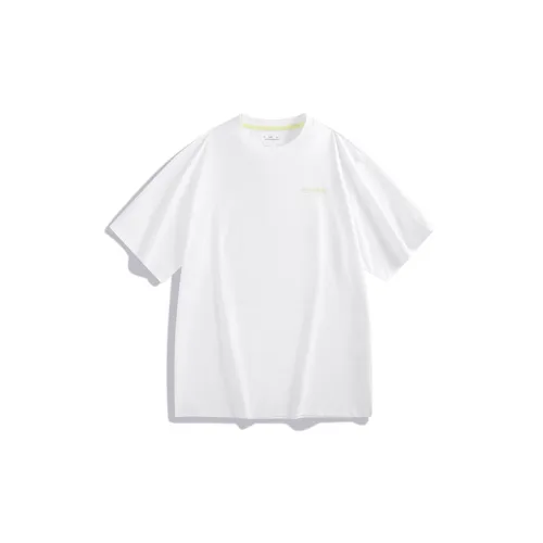 PEACEBIRD MEN T-Shirts Men White 1 Loose Fit