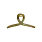 Min Letter Hair Clip, Green