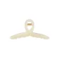Jelly Beige Tubas Claw Clip