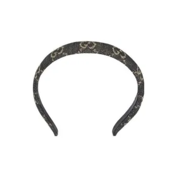 GUCCI Headbands Women's Black Denim