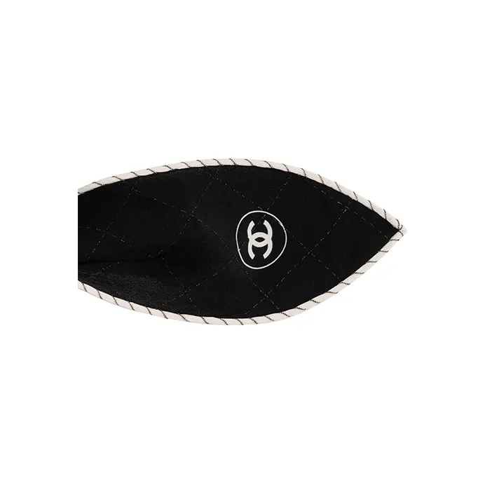 CHANEL Hair Ties Women's Black-4