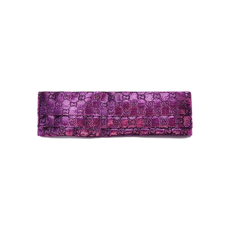 GUCCI Headbands Women's Fuchsia Black-4