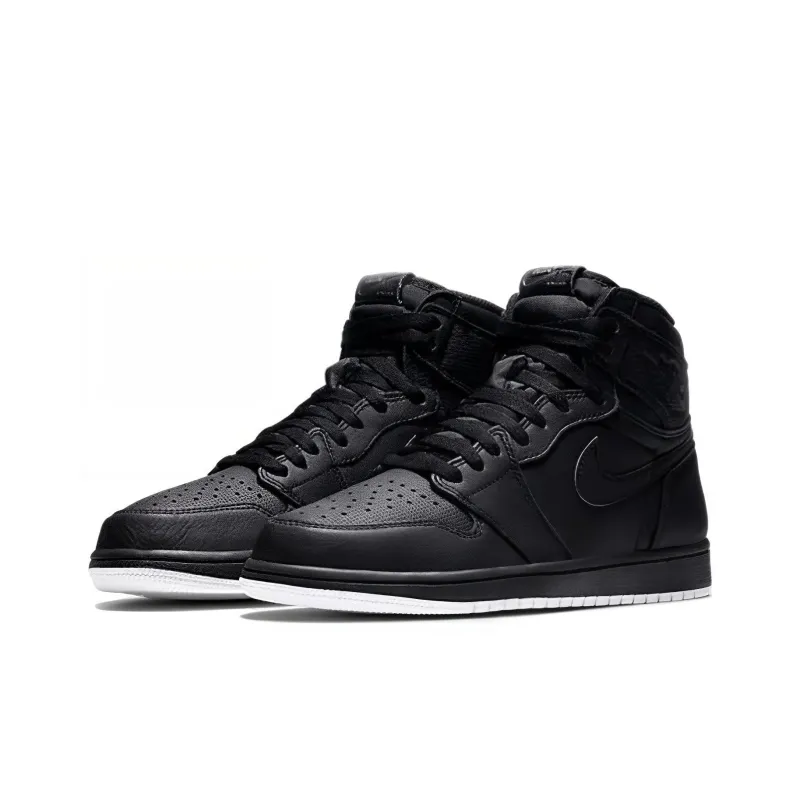 Jordan 1 Retro Black Perforated-2