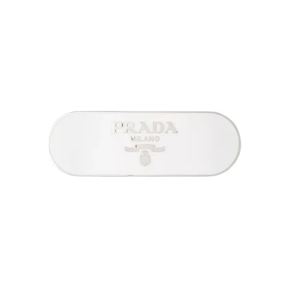 PRADA Hair Clips Women's White-0