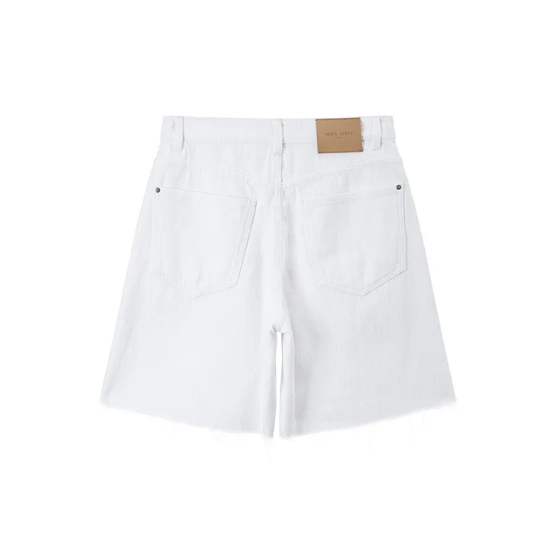 Miss Sixty Denim Shorts Women's White-1