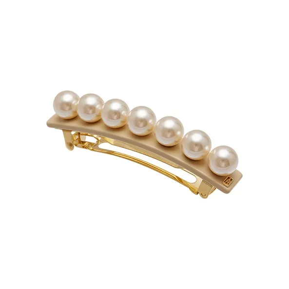ALEXANDRE DE PARIS Jade Bead 8cm Hair Clip Headpiece Women's-5