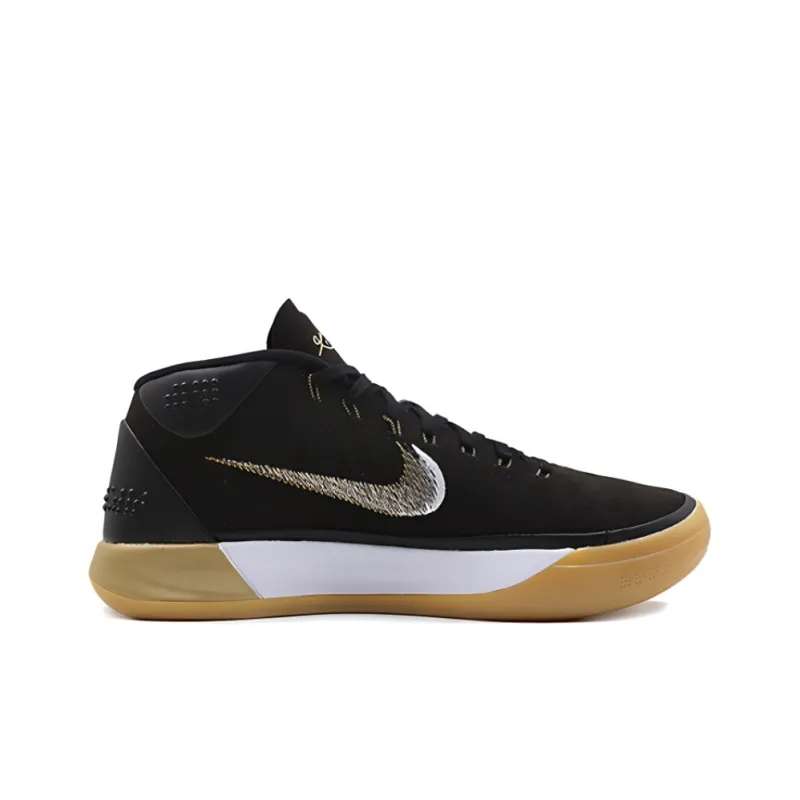 Nike Kobe A.D. Mid Black White Gum POIZON